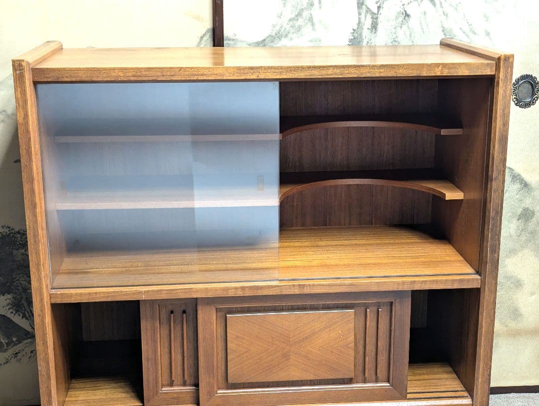 昭和レトロ　サイドボード　アンティーク