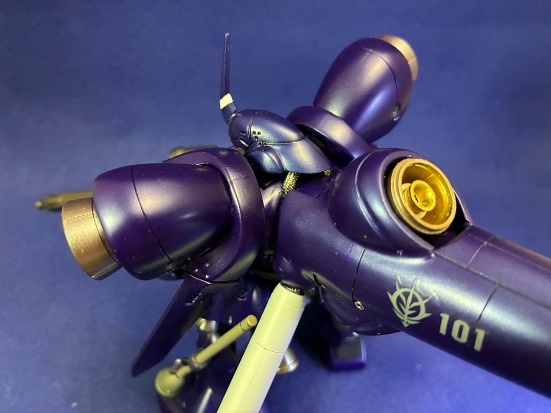 ファビ　HGUC ケンプファー　高機動型風　改造品 全塗装　完成品