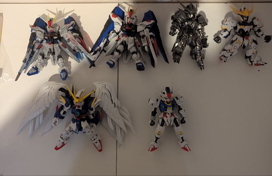 期間限定値下げ　MGSD 6種　全種コンプ　アクションベース7　4つ付き