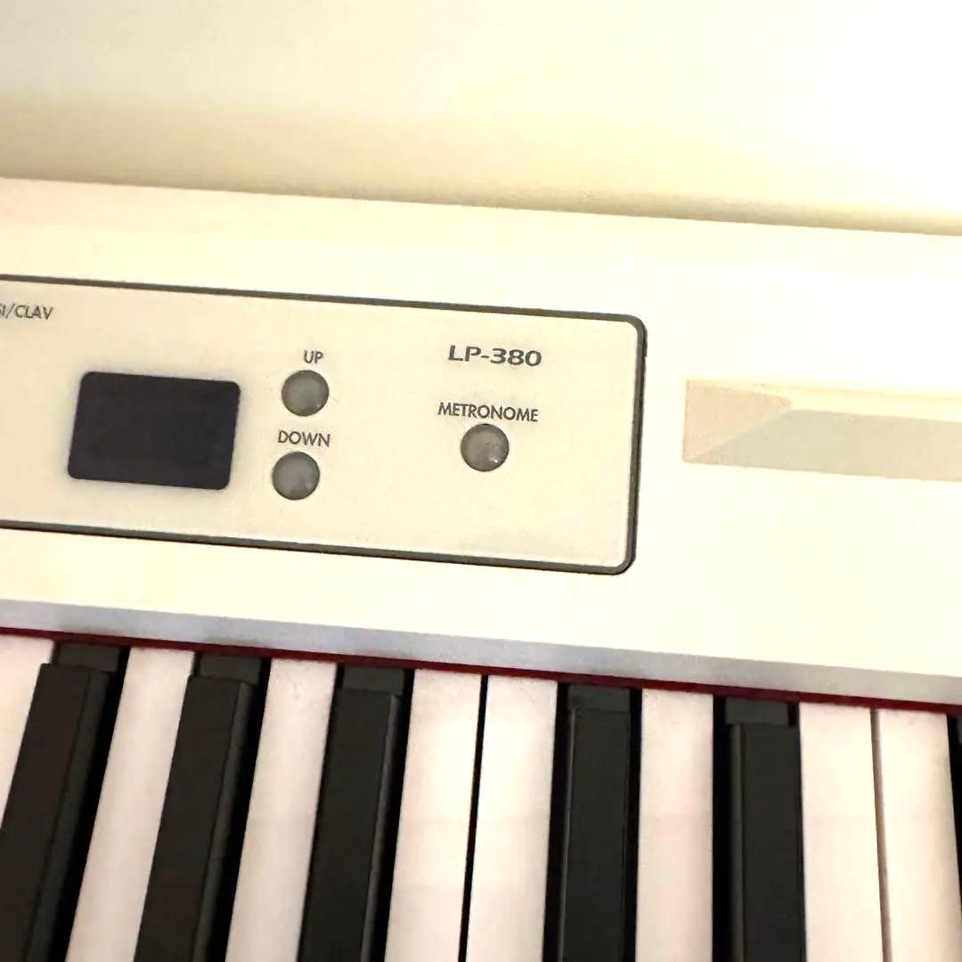 ‼️お年玉追加値下❤️引取限定ピアノ LP-380 ホワイト 88鍵