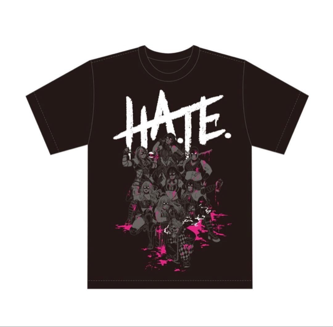 スターダム　STARDOM H.A.T.E イラストTシャツ XLサイズver2