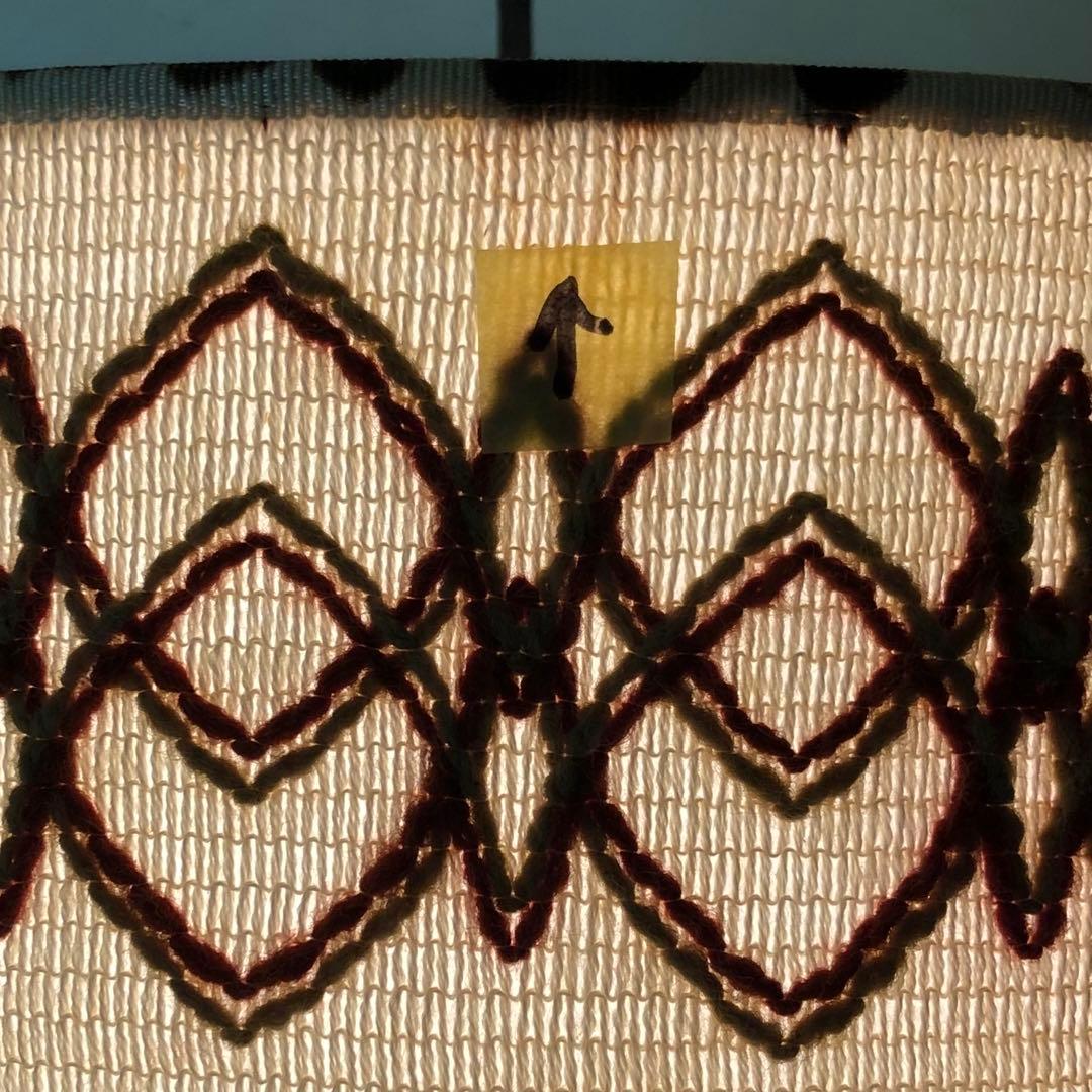 デンマーク　北欧ビンテージ　ジュートシェードペンダントランプ