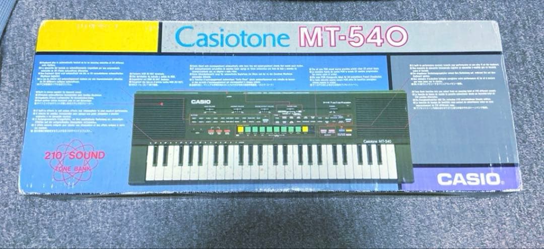 Casio MT-540☆珍品シンセ☆環境音BGM機能付き☆美品箱付き☆