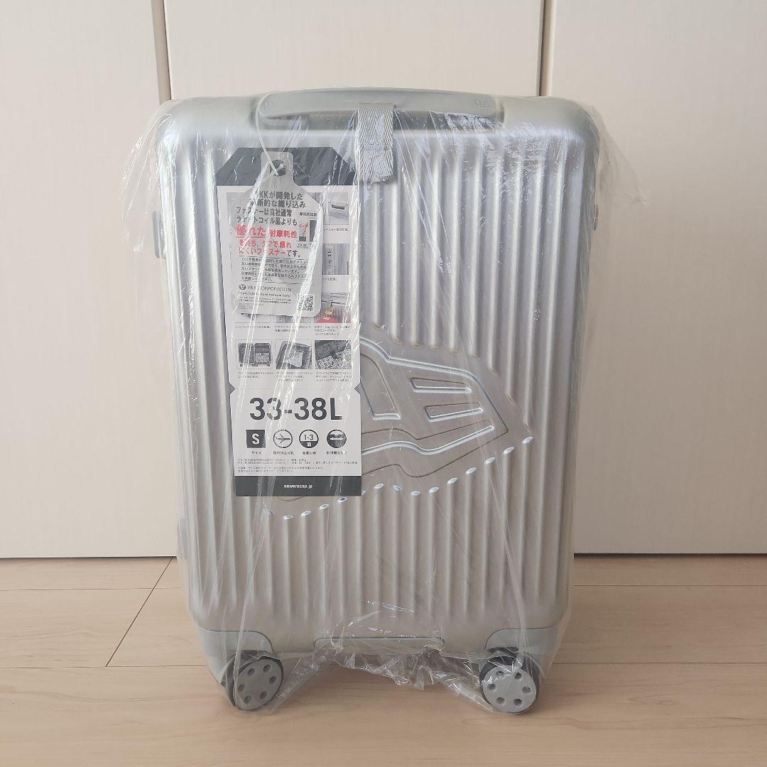 ニューエラ キャリーケース 33-38L シルバー