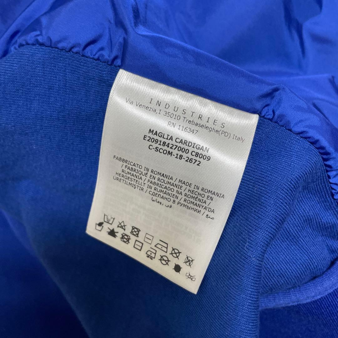 モンクレール　ジップアップパーカー　パーカー　XLサイズ　ブルー