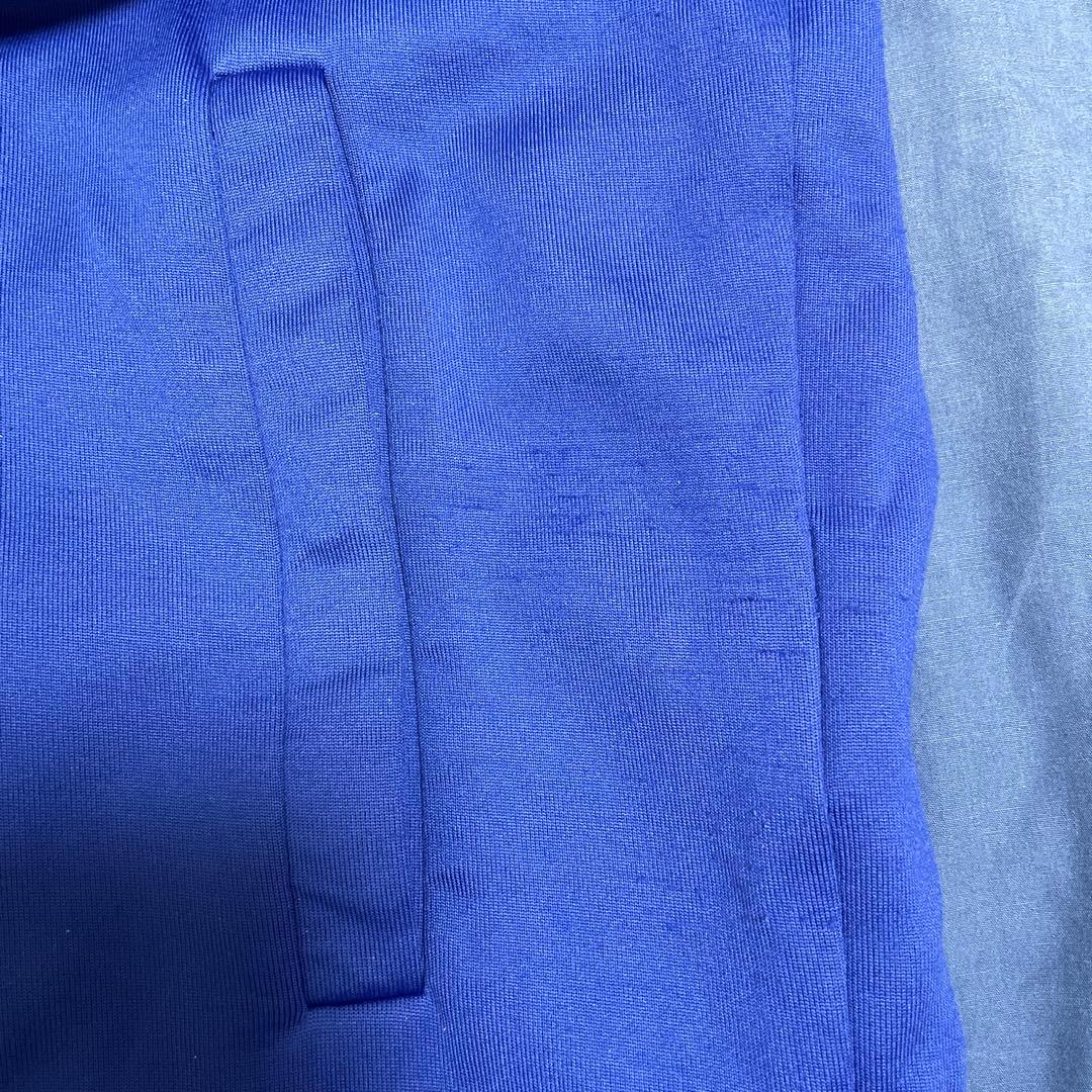 モンクレール　ジップアップパーカー　パーカー　XLサイズ　ブルー