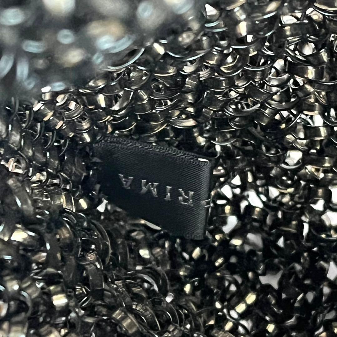 ✨未使用級✨　ANTEPRIMA スクエア　ワイヤーバッグ　ブラック