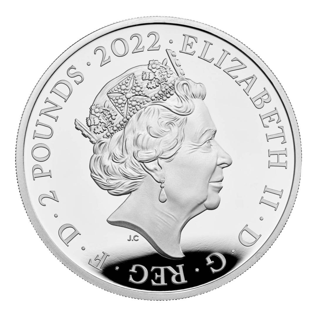 2022年 ピーターラビット PETER RABBIT 120周年 記念銀貨