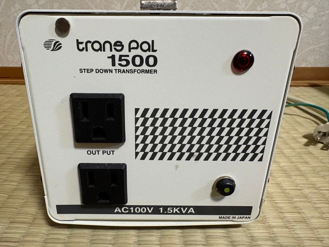 スワロー電機&Kashimura　変圧器　1500VA 2個セット