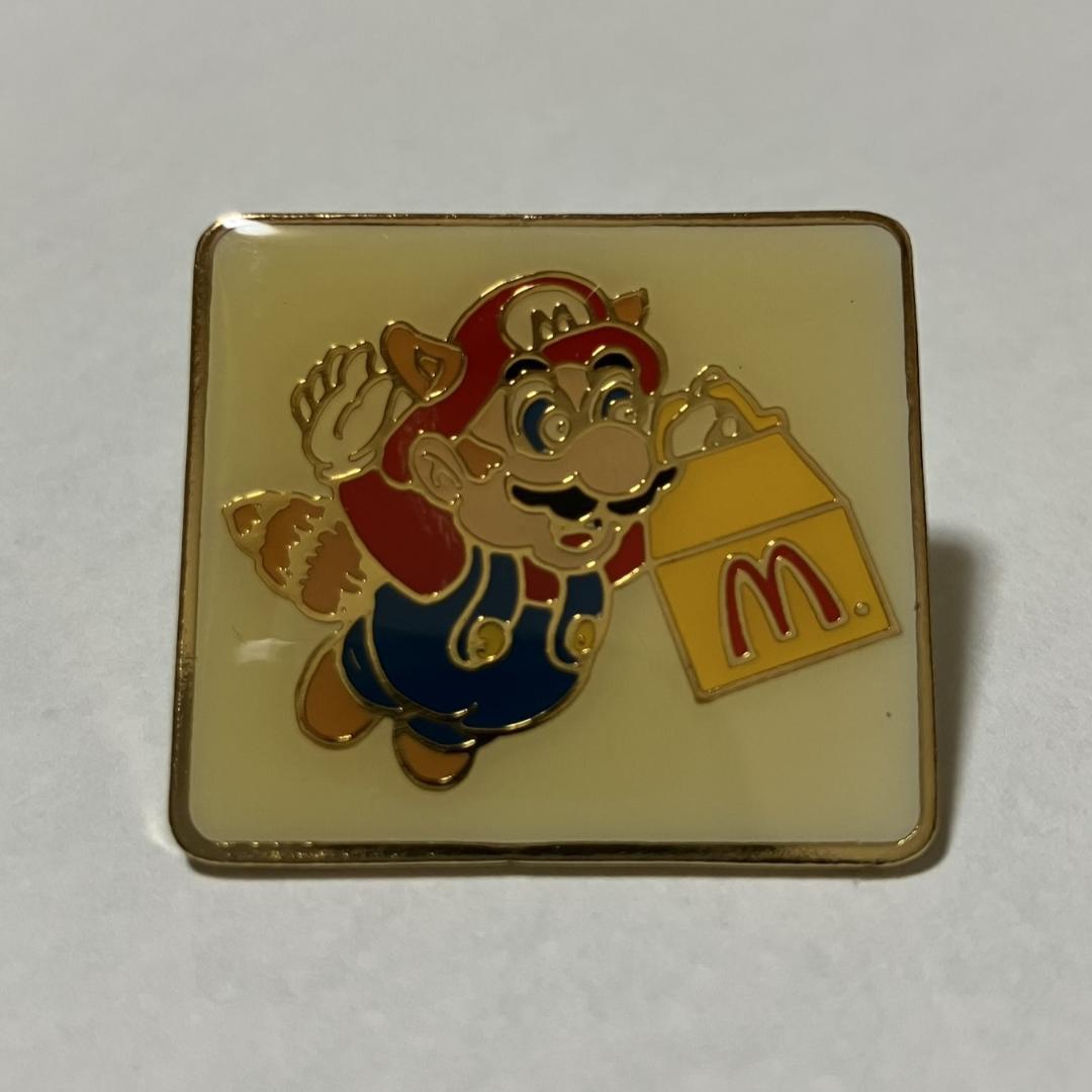 非売品 マクドナルド × スーパーマリオ ピンズ ピンバッジ ビンテージ
