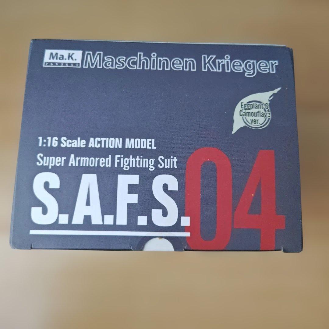 未開封. S.A.F.S 「マシーネンクリーガー」 アクションモデル 04