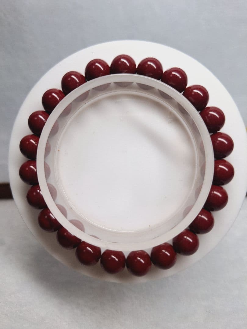 よしみ様 予約済　高品質シナバー 水晶ブレスレット