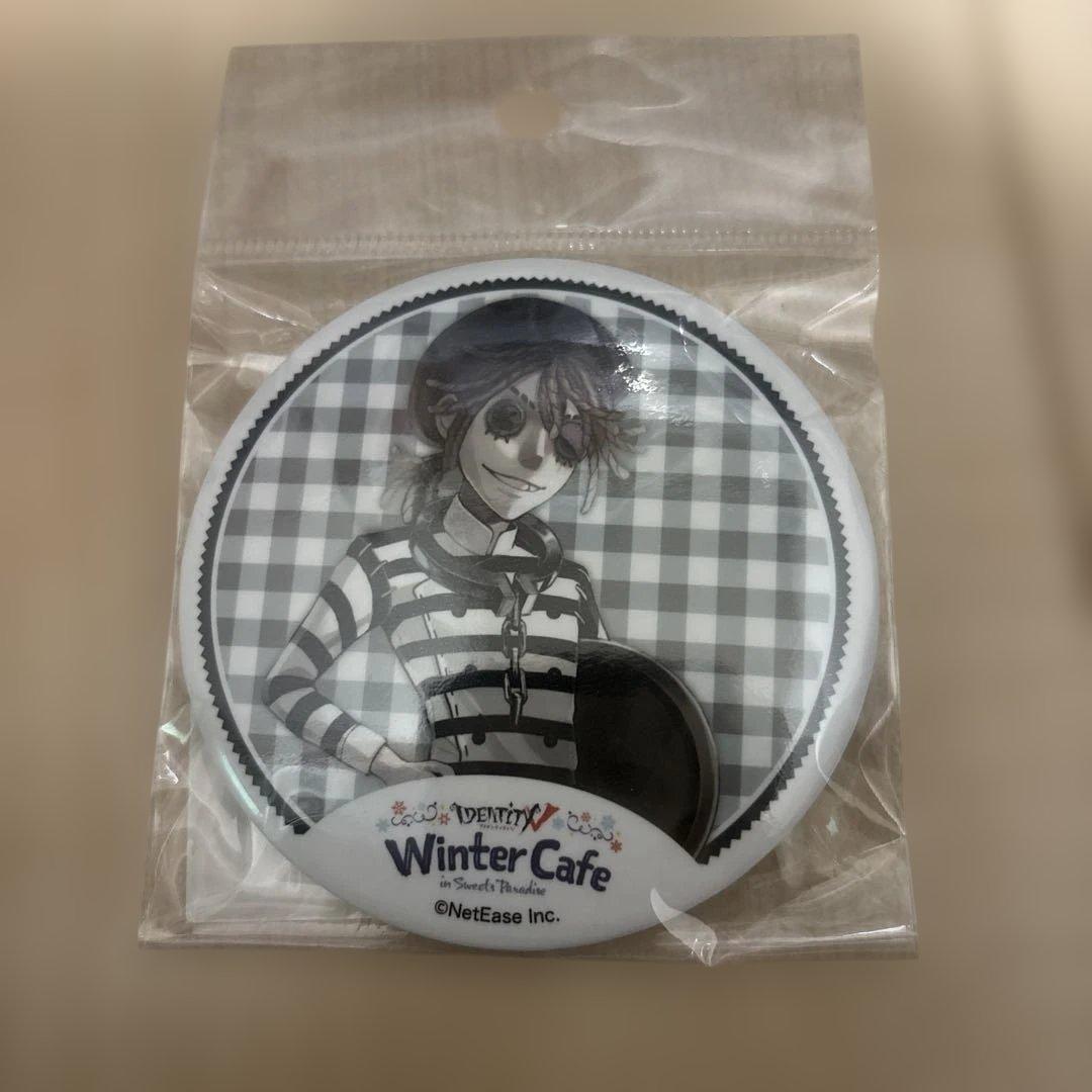第五人格　缶バッジ　囚人　ルカ　winter cafe スイパラ パティシエ