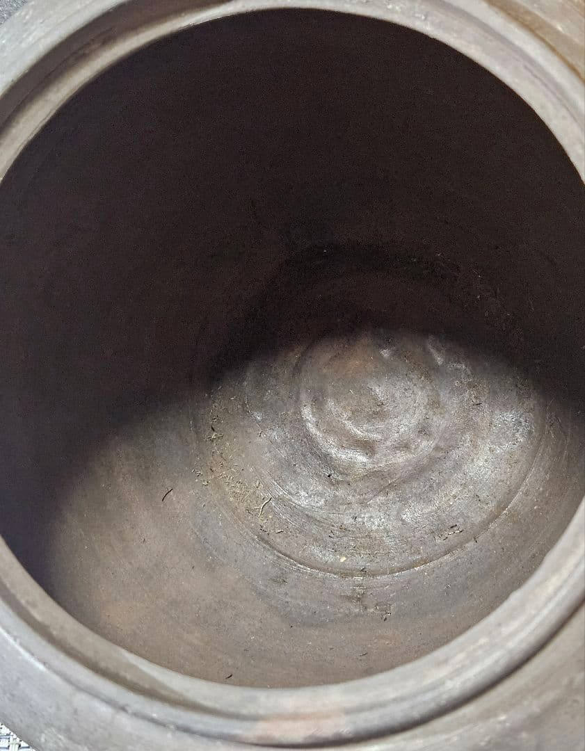16-17世紀頃　古南蛮　水指　呂宋壺　伝世品　南蛮美術　茶道具　茶器　古陶磁器