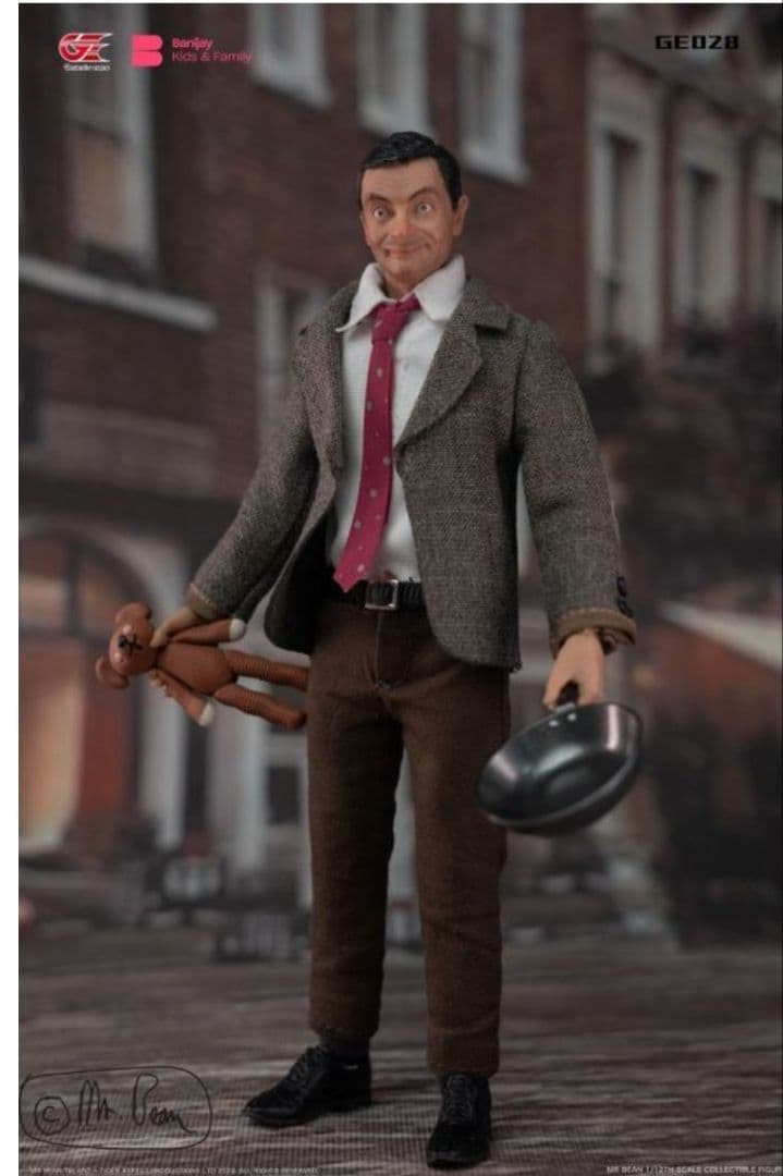 新品未使用　1/12　Mr.ビーン　アクションフィギュア