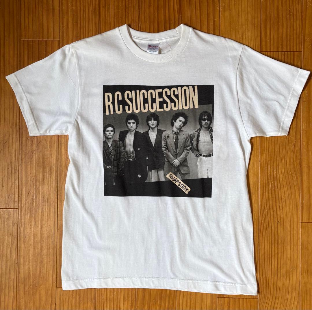 RCサクセション 「ラプソディー」Tシャツ（2018年ver.）ジャケ両面