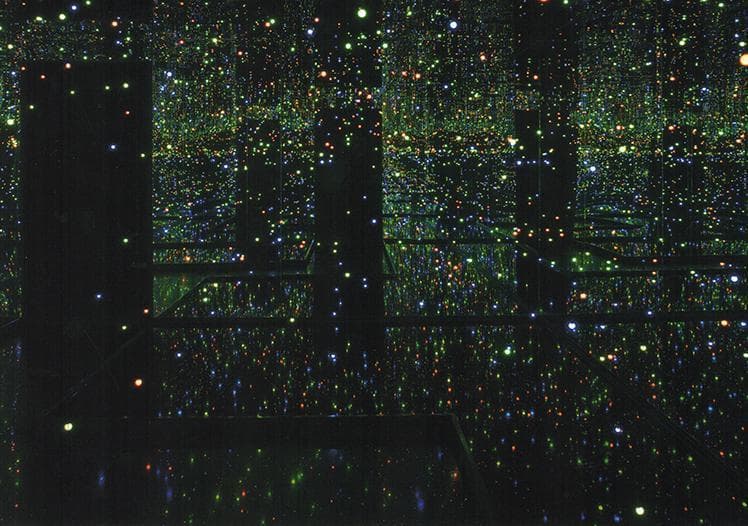 限定マット額装品/草間彌生/4点セット/インテリア/アート/特別品/ポスター