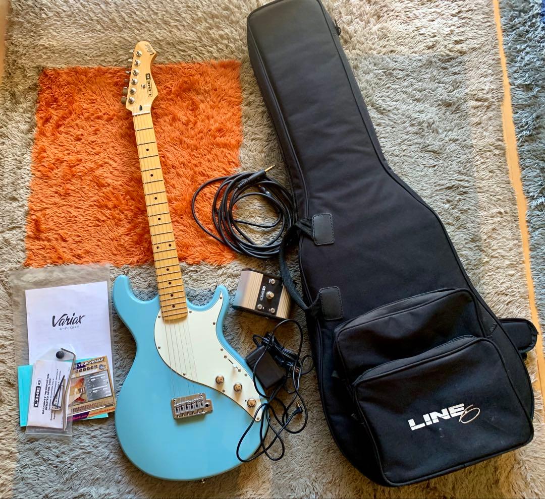 Line 6 Variax 水色 エレキギター