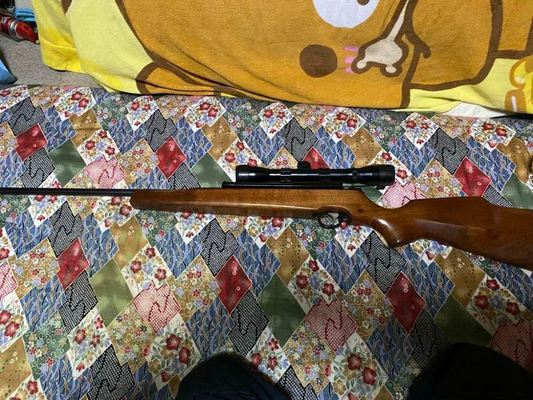 ゴ*ド様 当時物マルコシスーパー9 フルカスタム　木製ウッド、スコープ付き