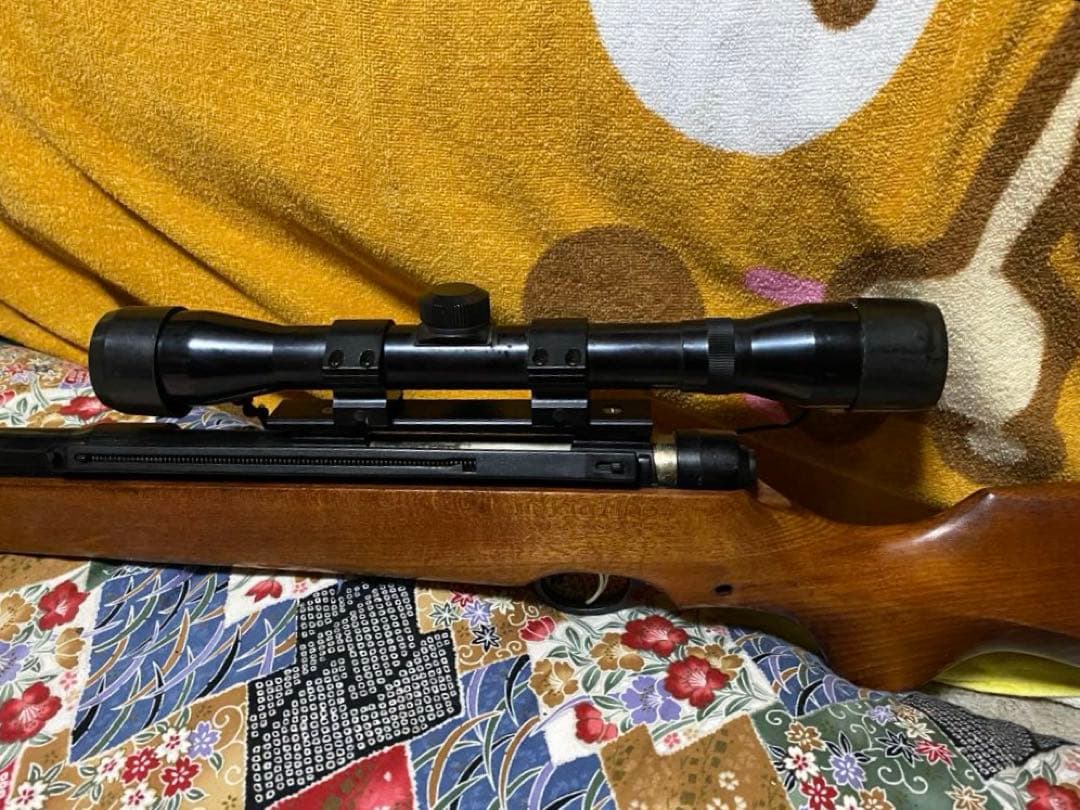 ゴ*ド様 当時物マルコシスーパー9 フルカスタム　木製ウッド、スコープ付き