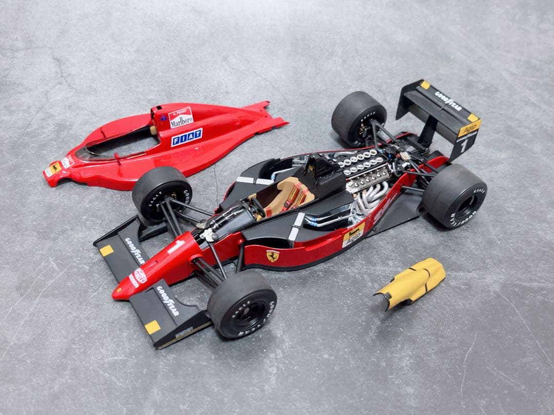 エグゾト 1/18 フェラーリ 641/2 メキシコGP 優勝 アラン・プロスト