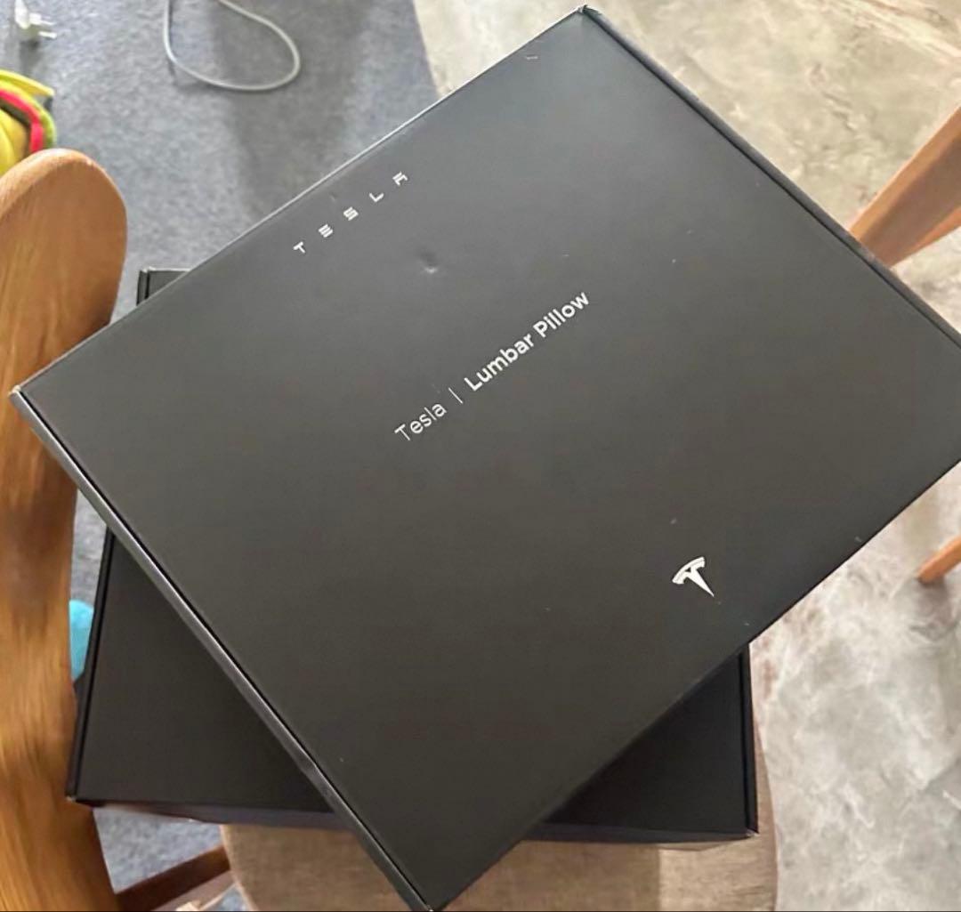 新品Tesla テスラModel 3/Y 腰クッション 2個
