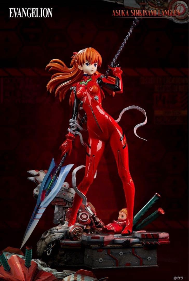 【未開封】エヴァンゲリオン　ワンダースタチュー　式波・アスカ・ラングレー