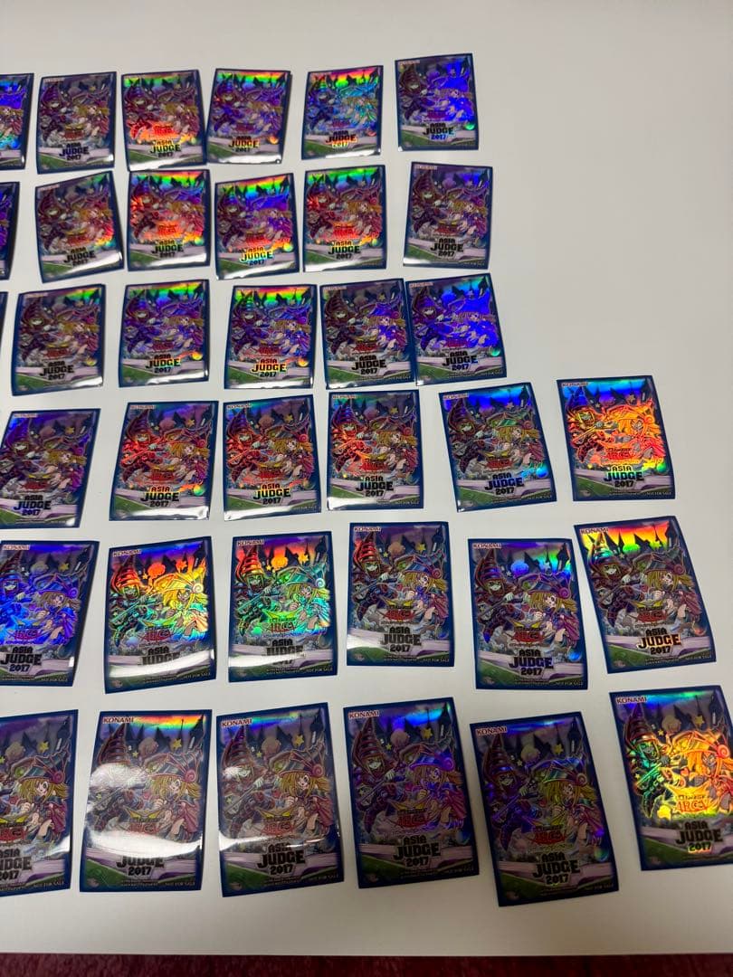 遊戯王 トゥーン ジャッジ　asia judge 2017 スリーブ 130枚