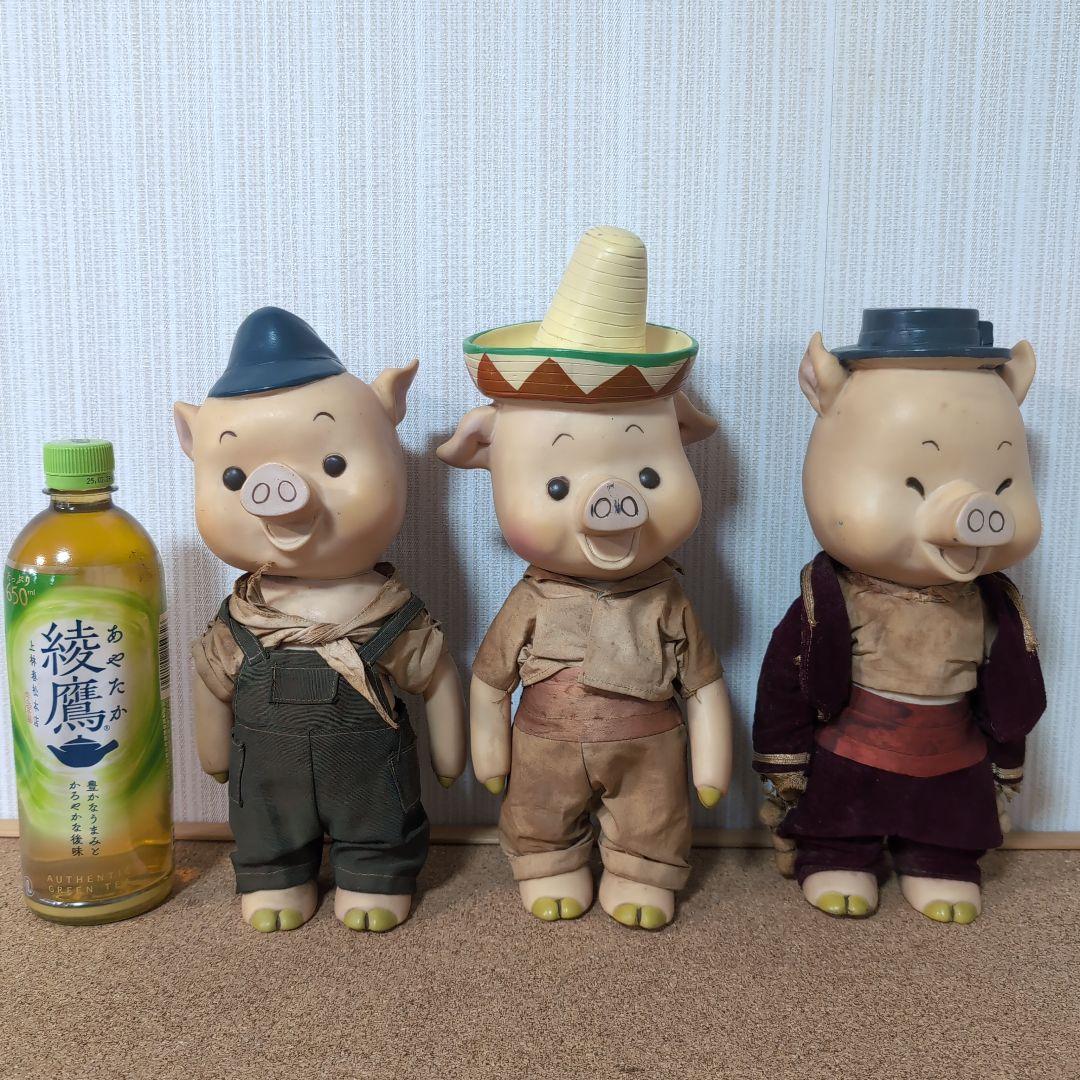 ブーフーウー　NHK 当時物　フィギュア 3体セット