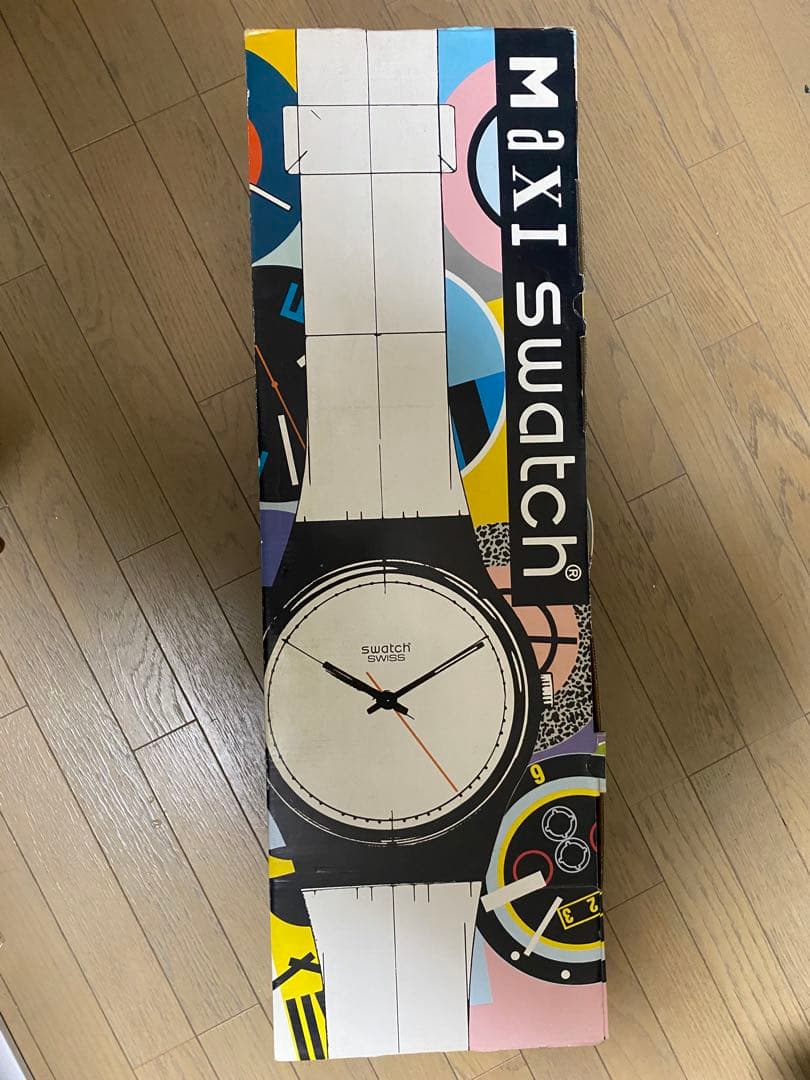Maxi Swatch マキシスウォッチ　good morning