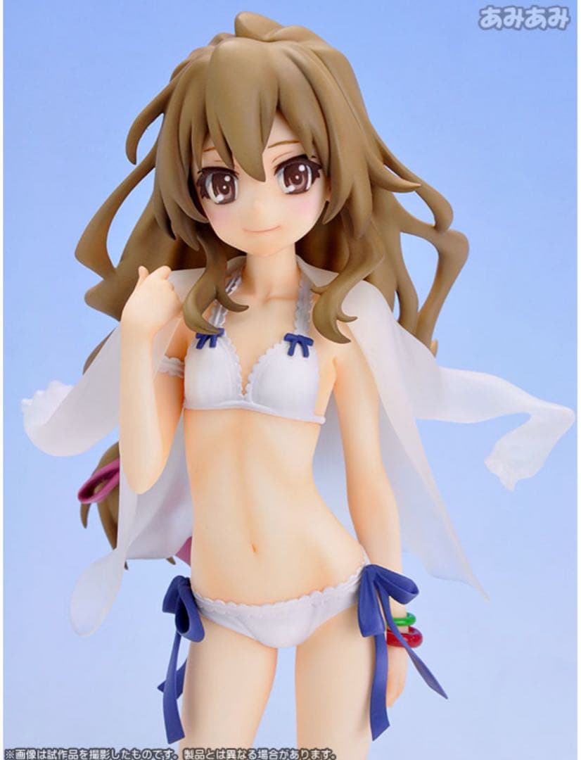 新品 未開封 キューズQ とらドラ！ 1/7 逢坂大河 水着Ver