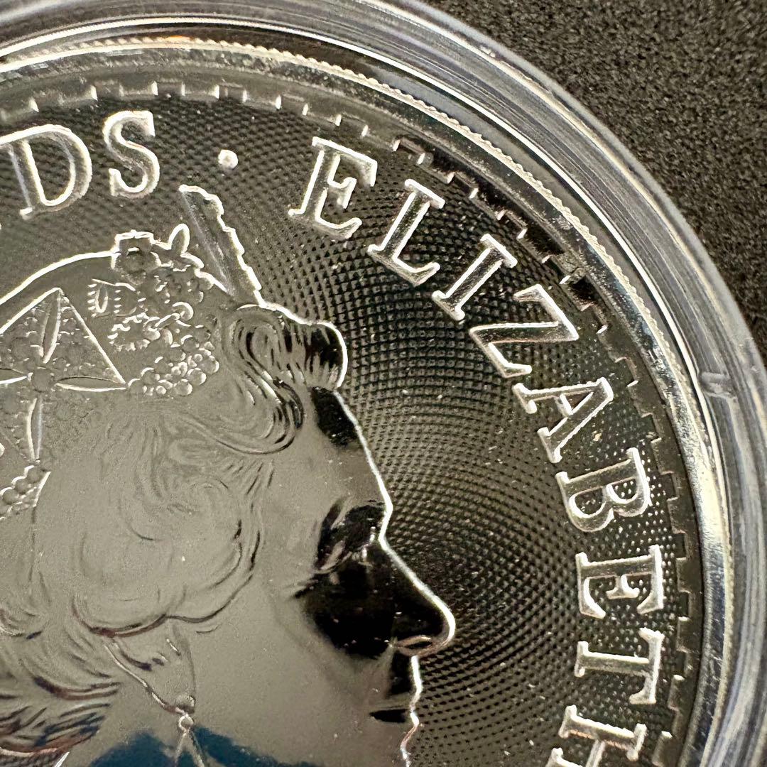 2021年 イギリス ブリタニア銀貨 1oz 999ファインシルバー
