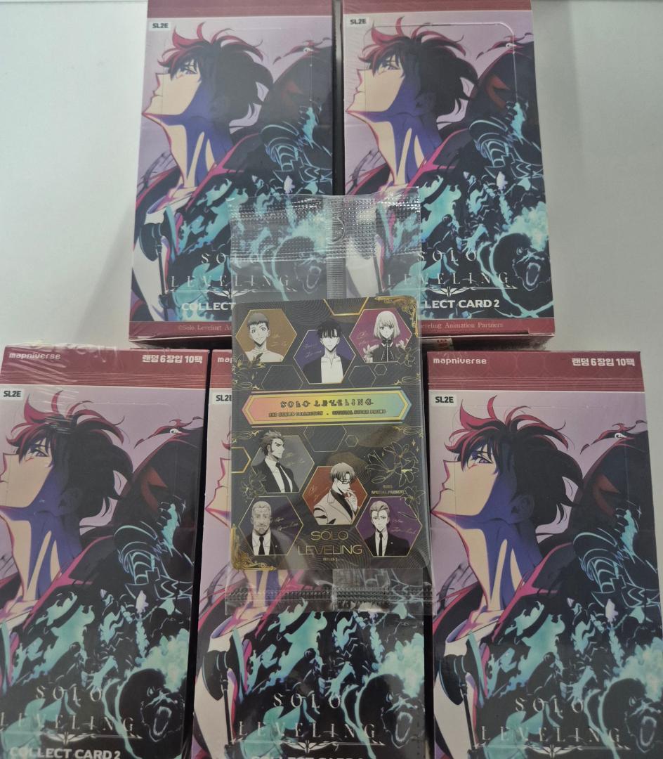 俺だけレベルアップな件 vol.2 5box + カード1枚 シュリンク付き