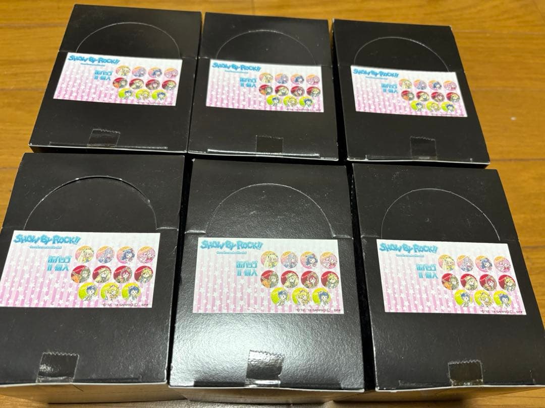 缶バッジ「SHOW BY ROCK！！」02/グラフアート 6BOX (66個)