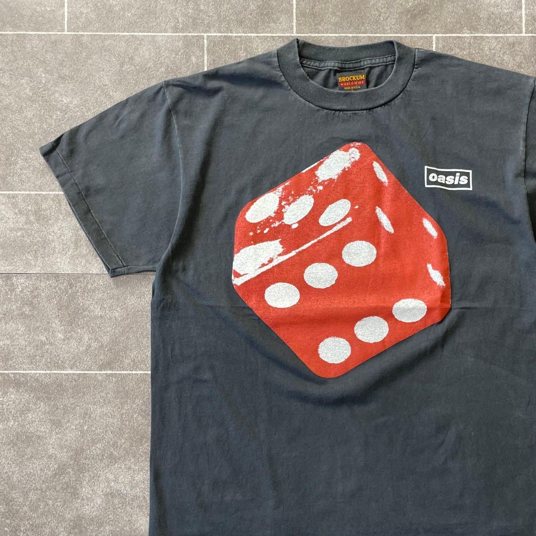 oasis オアシス DICE S/S Tシャツ フェード ブラック L