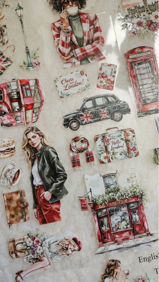 Lana's Scrap Shop 海外マスキングテープ　マステ 【2473】