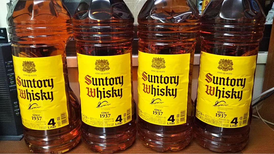 角瓶4 L  ４本
