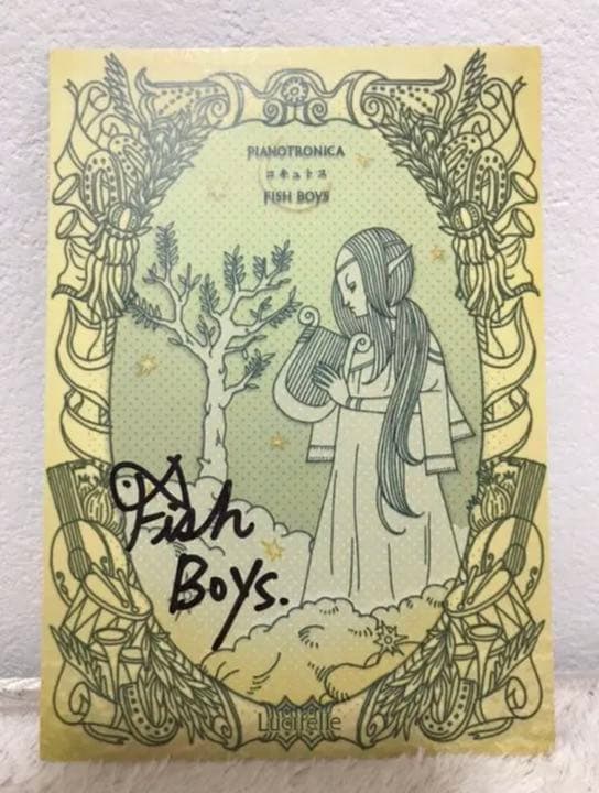 FISH BOYS 直筆サインポストカード TOMOSUKE・佐々木博史