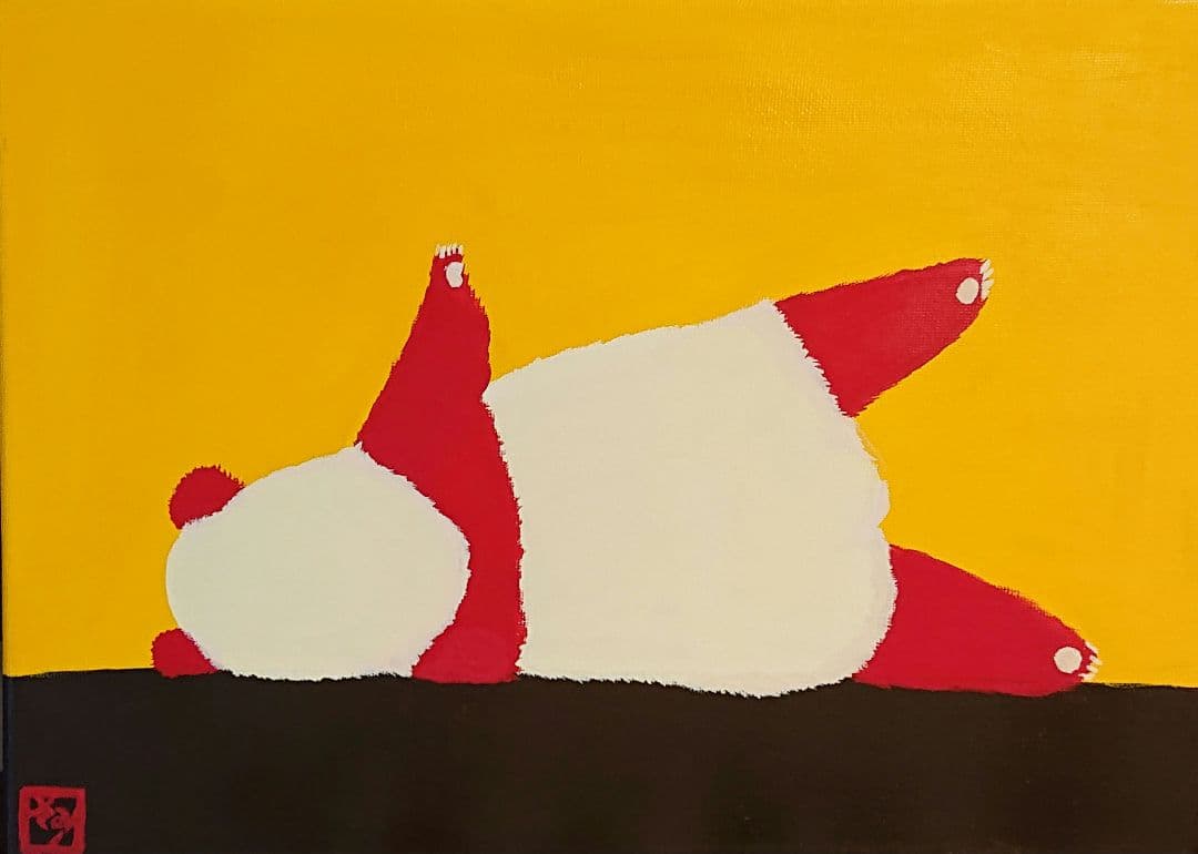 【絵画】仕事中