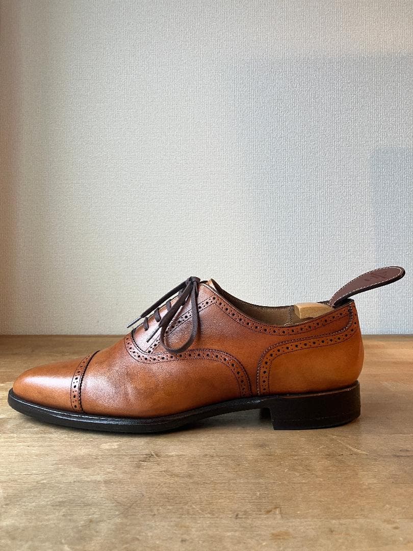 REGAL 27.5cm ドレスシューズとベルトセット（シューツリー付き）