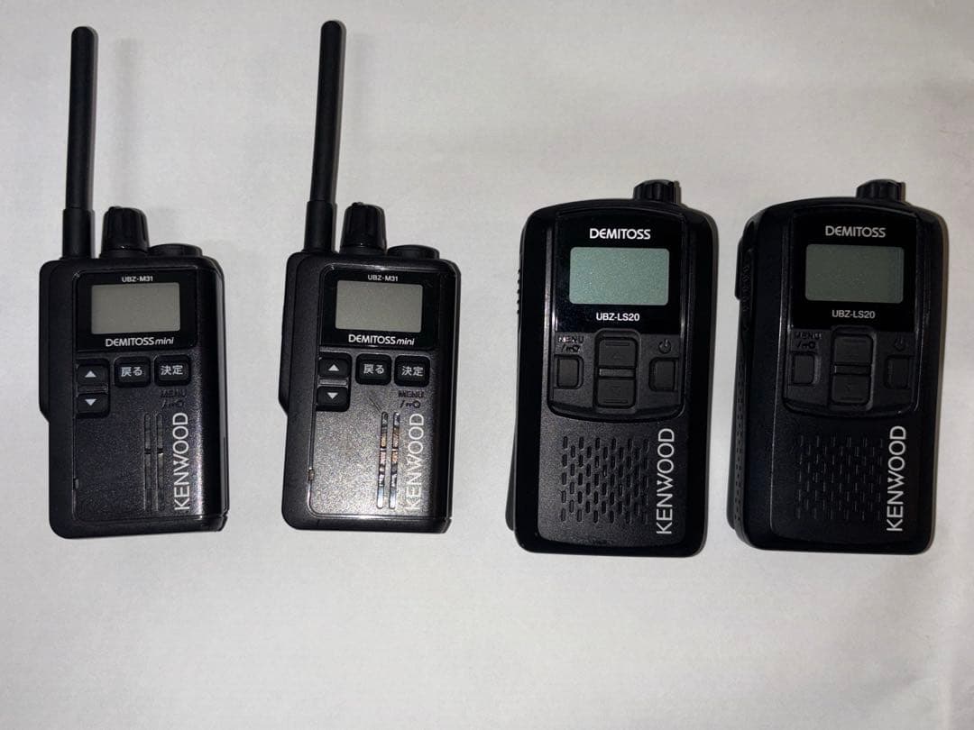 特定小電力トランシーバー　4台セット