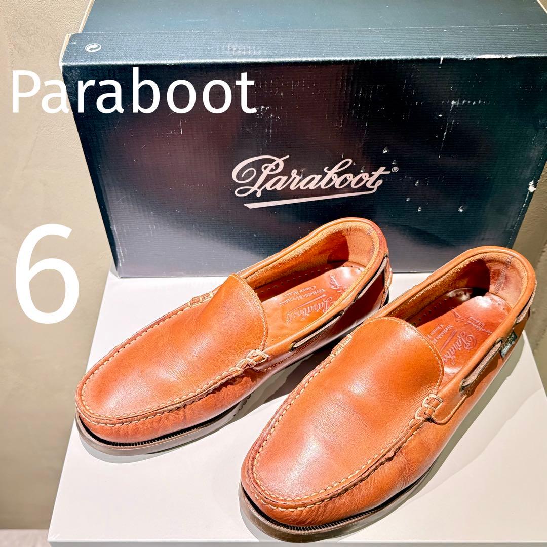 Paraboot CORSE BEAMS別注 モカシン ブラウン