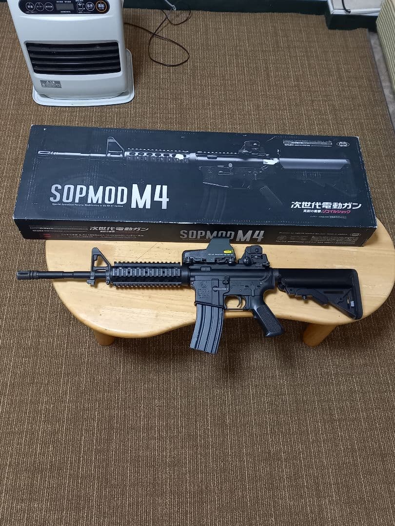 東京マルイ　 ソップモッド　ブラック セミオート/フルオート　ジャンク品