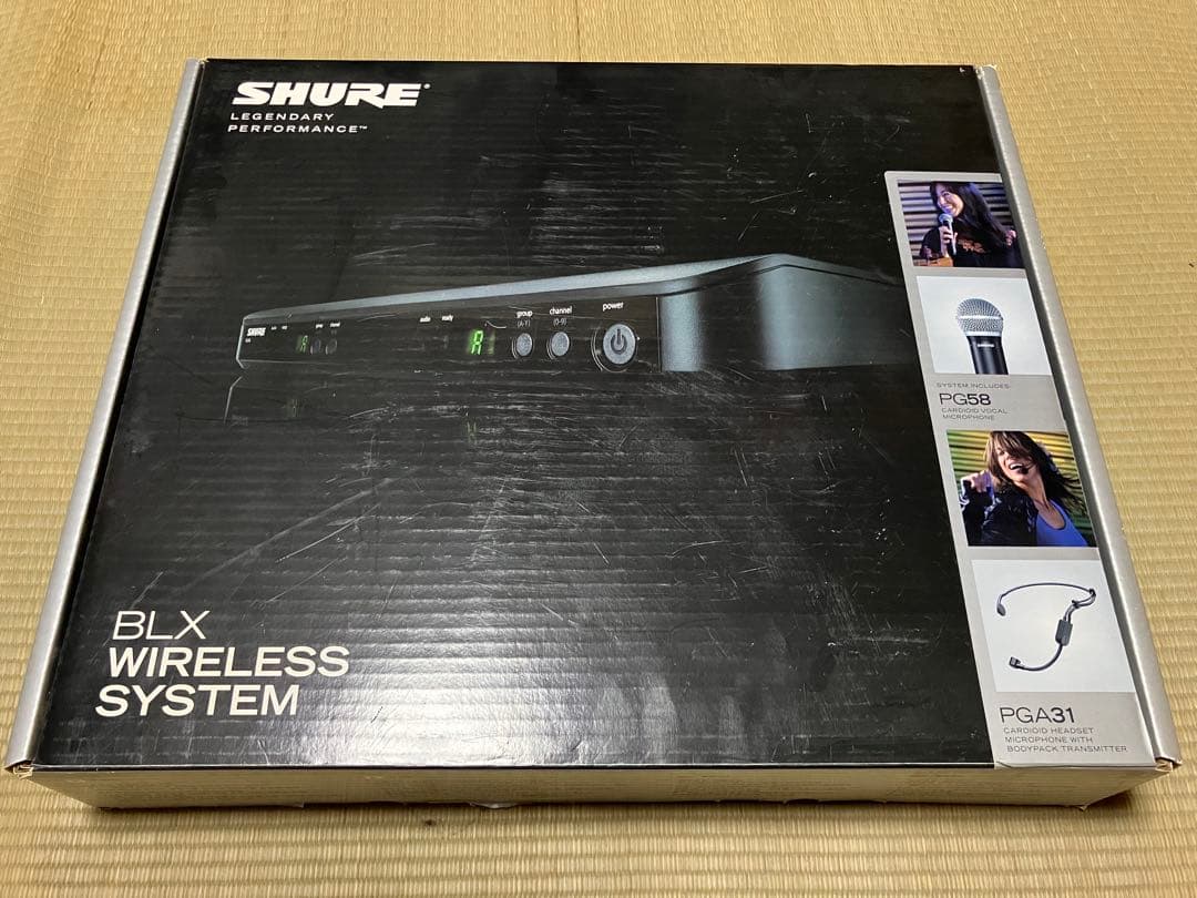 配信機器・PA機器・レコーディング機器 Shure BLX Wireless System PG58 PGA31