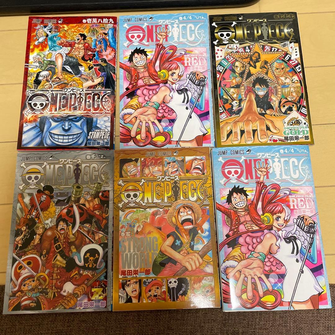 「使用感少なめ」ONE PIECE 全巻セット映画特典91-93 103欠品あり
