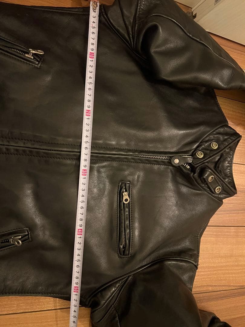 schott レザーシングルライダースジャケット 141 36 641 ボア付