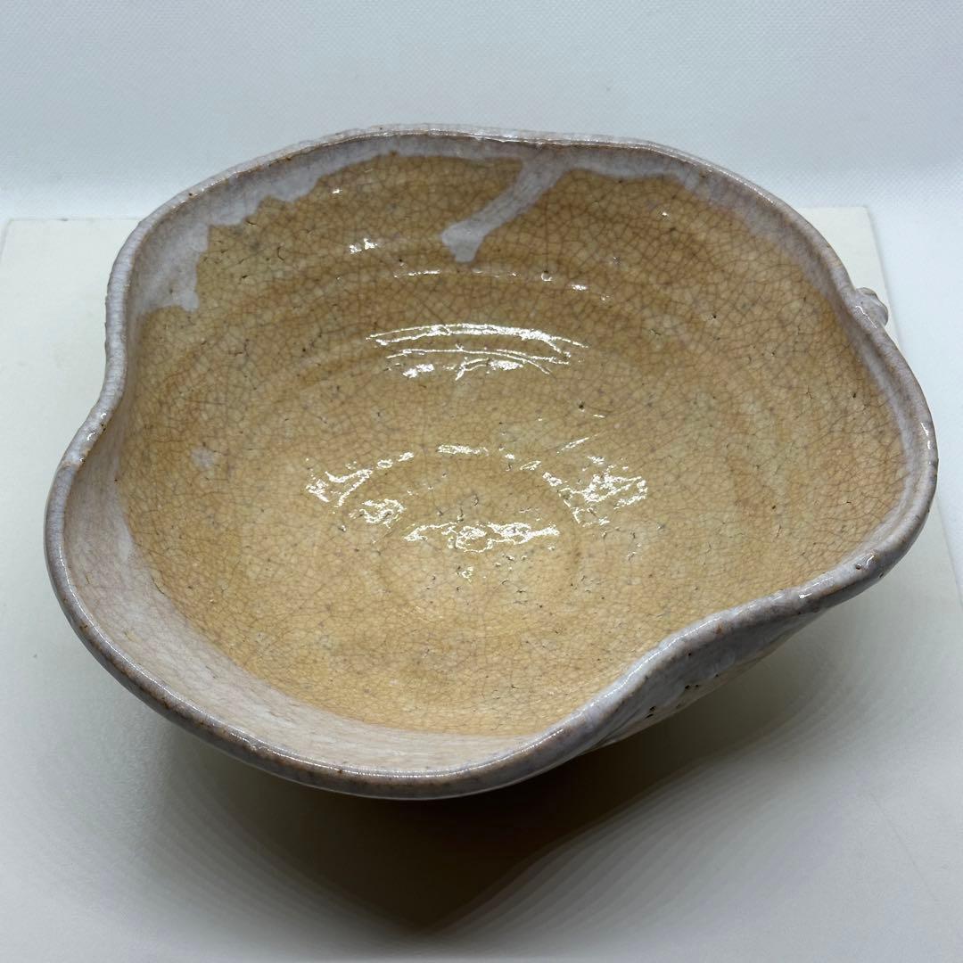十代 坂高麗左衛門 萩 菓子器 鉢 共箱