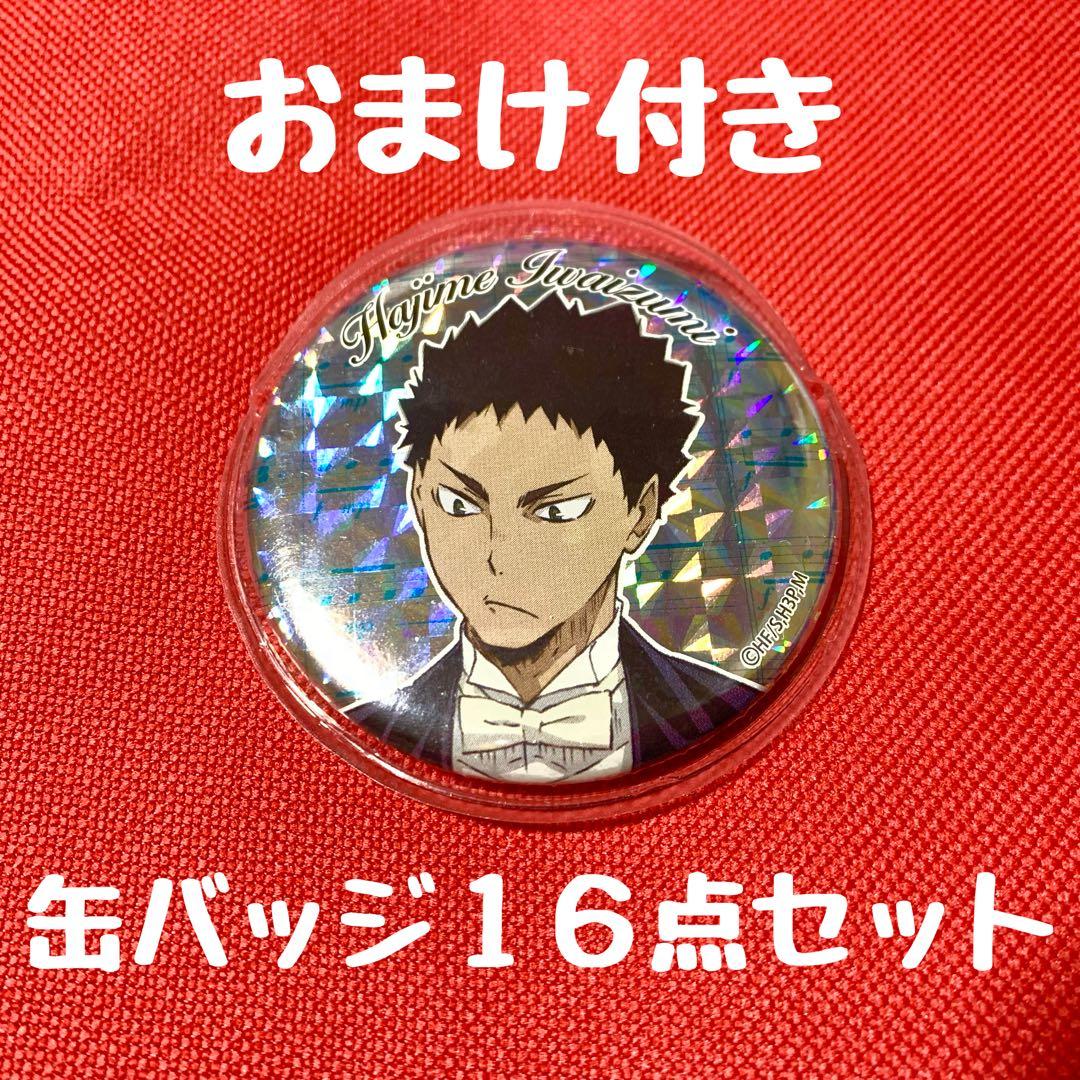 ハイキュー　コンサート　缶バッジ　岩泉一　16点セット