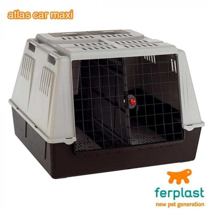 【新品】ファープラスト アトラスカー MAXI 犬・猫用キャリー グレー