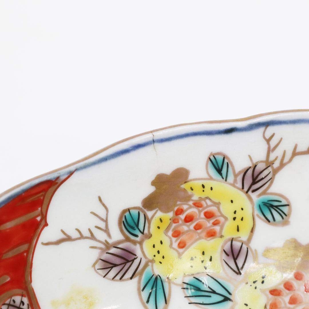 古伊万里 金襴手 松竹梅 膾皿 15客